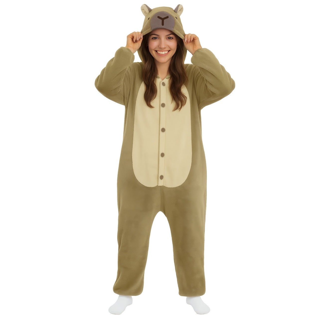 Capibara-Kostüm für Damen