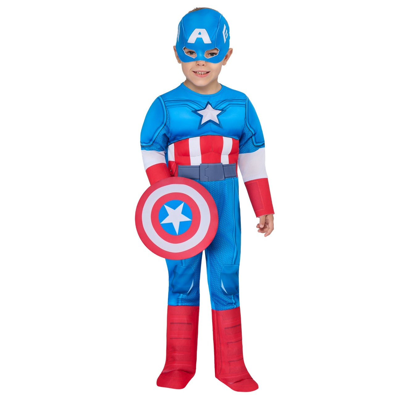 Captain America™ SAF Deluxe-Kostüm für Kinder