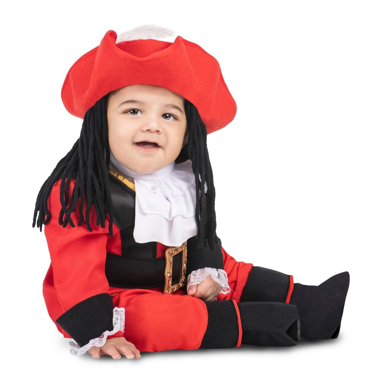 Piratenkapitän Hook-Kostüm für Baby