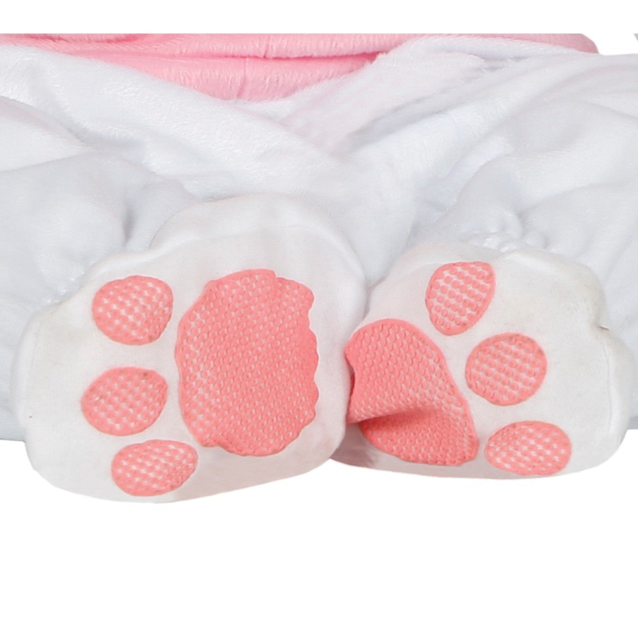 Weißes Kaninchenkostüm für Babys