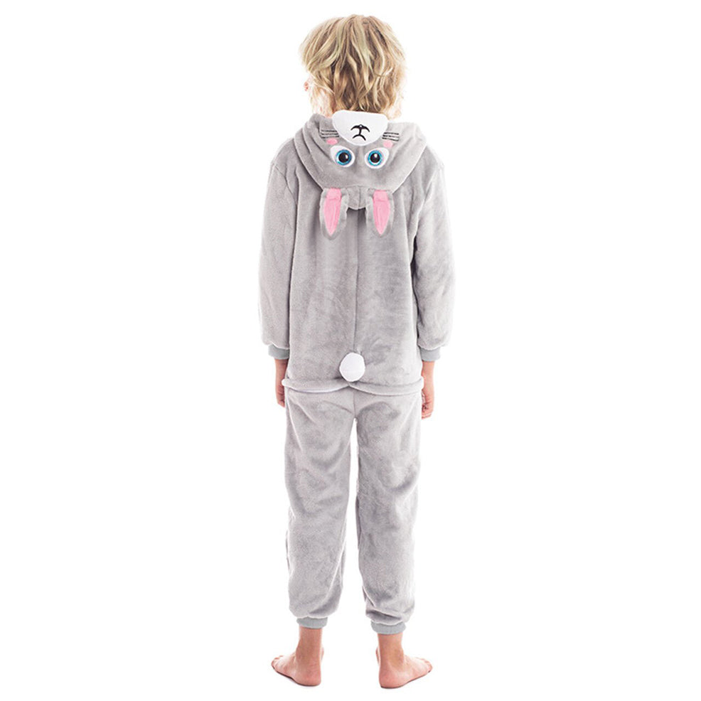 Graues Kaninchenkostüm für Kinder
