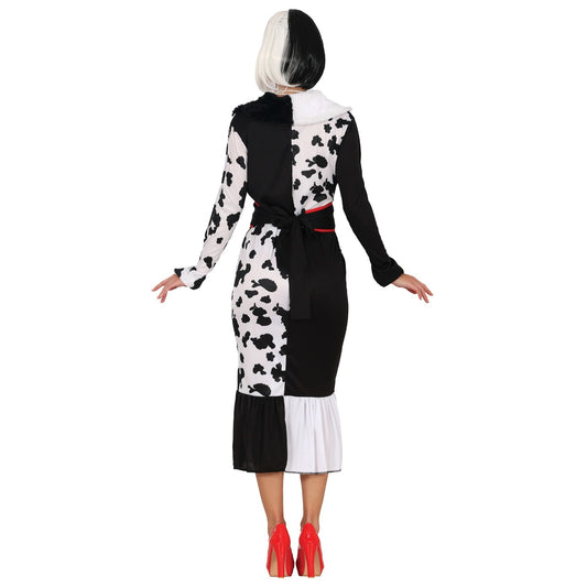 Cruella-Lady-Kostüm für Damen