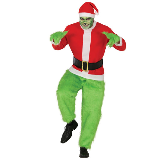 Grinch Elf Deluxe Kostüm für Erwachsene