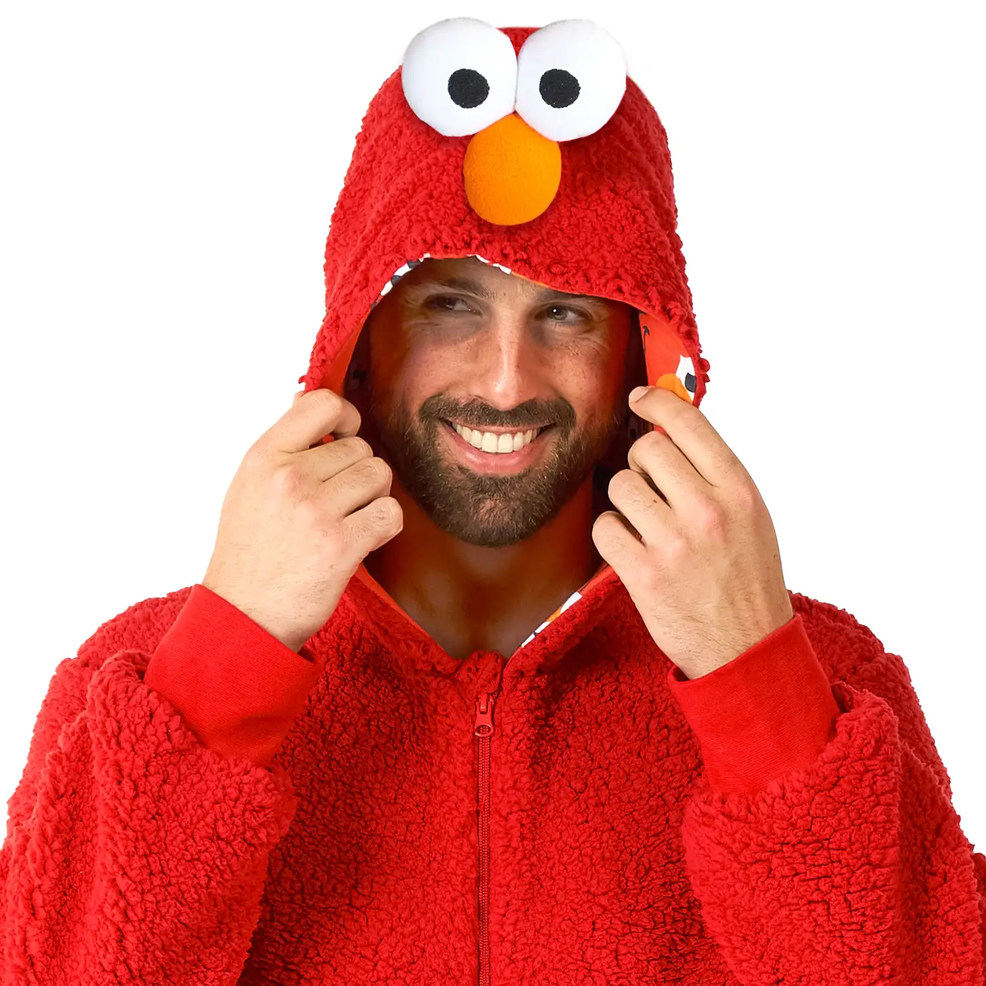 Elmo-Sesamstraße™ Kostüm für Erwachsene