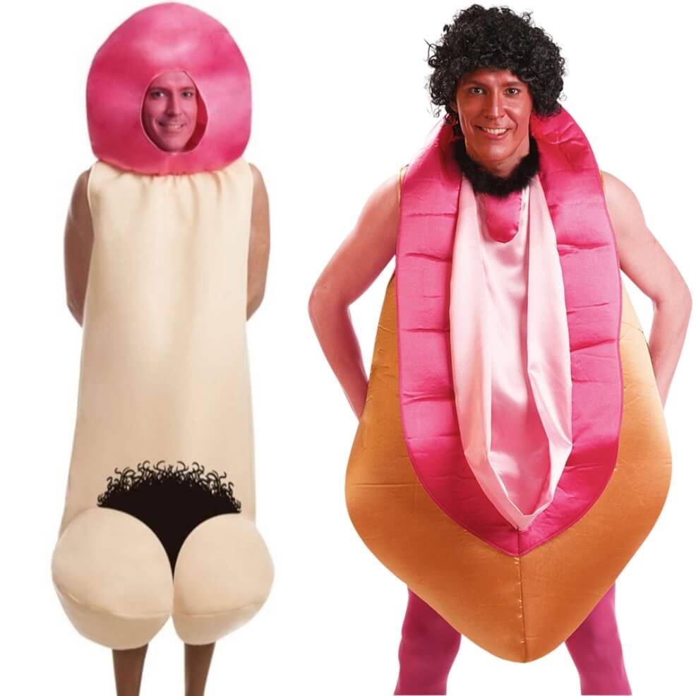 Penis & Vagina Pärchenkostüme