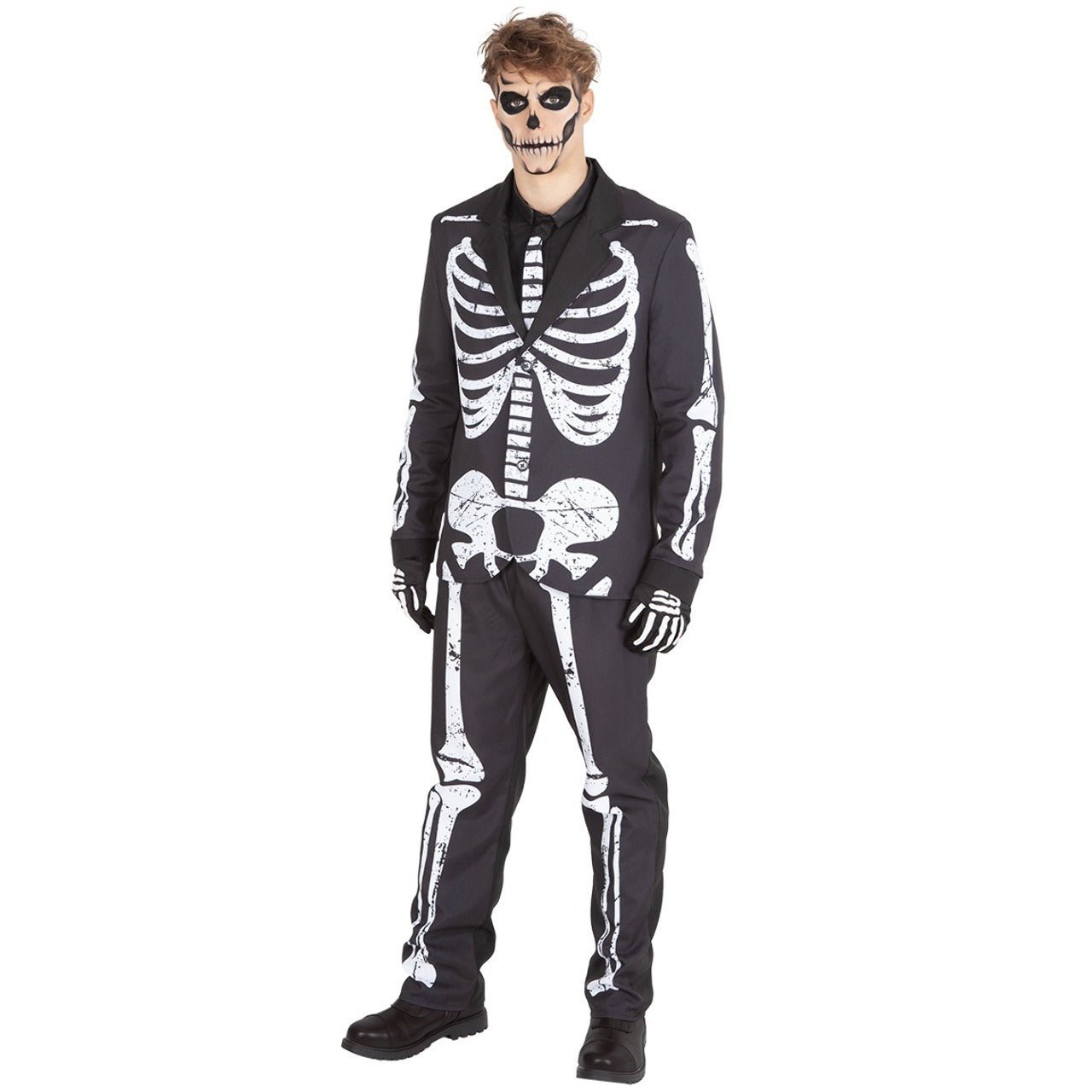 Elegantes Skelett Kostüm für Herren