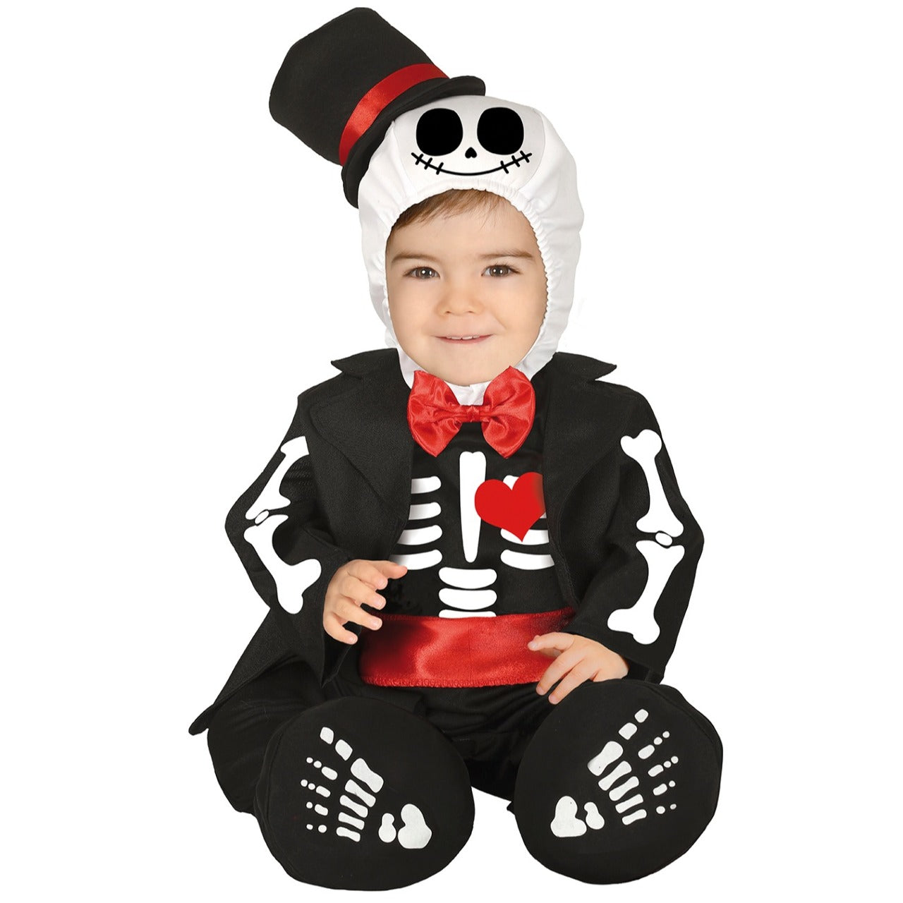 Geister-Skelett-Kostüm für Babys