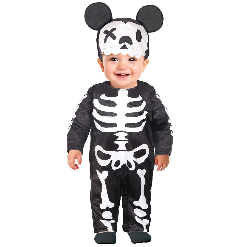 Skelett-Maus-Kostüm für Babys