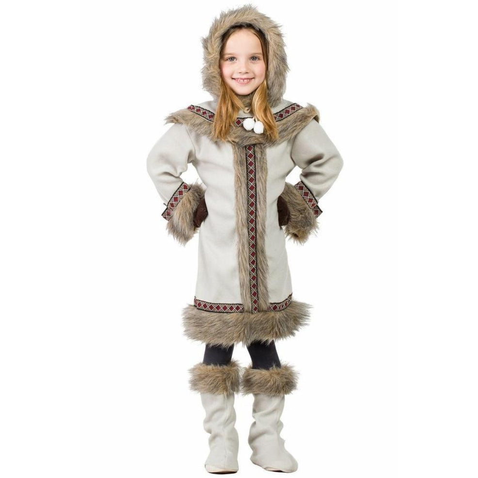 Arktisches-Inuit Kostüm für Mädchen