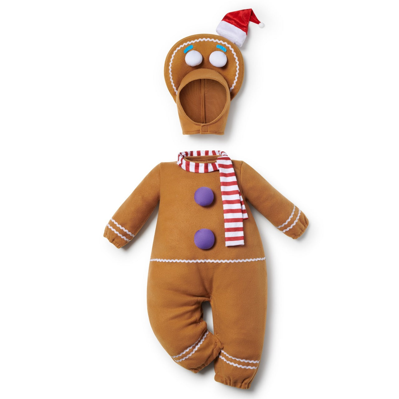 Lebkuchenmann Kostüm Deluxe für Babys