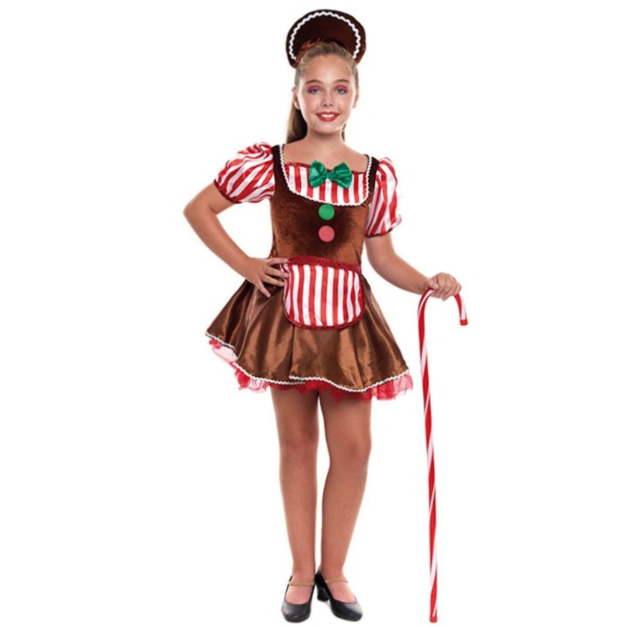 Lebkuchen Kostüm für Mädchen