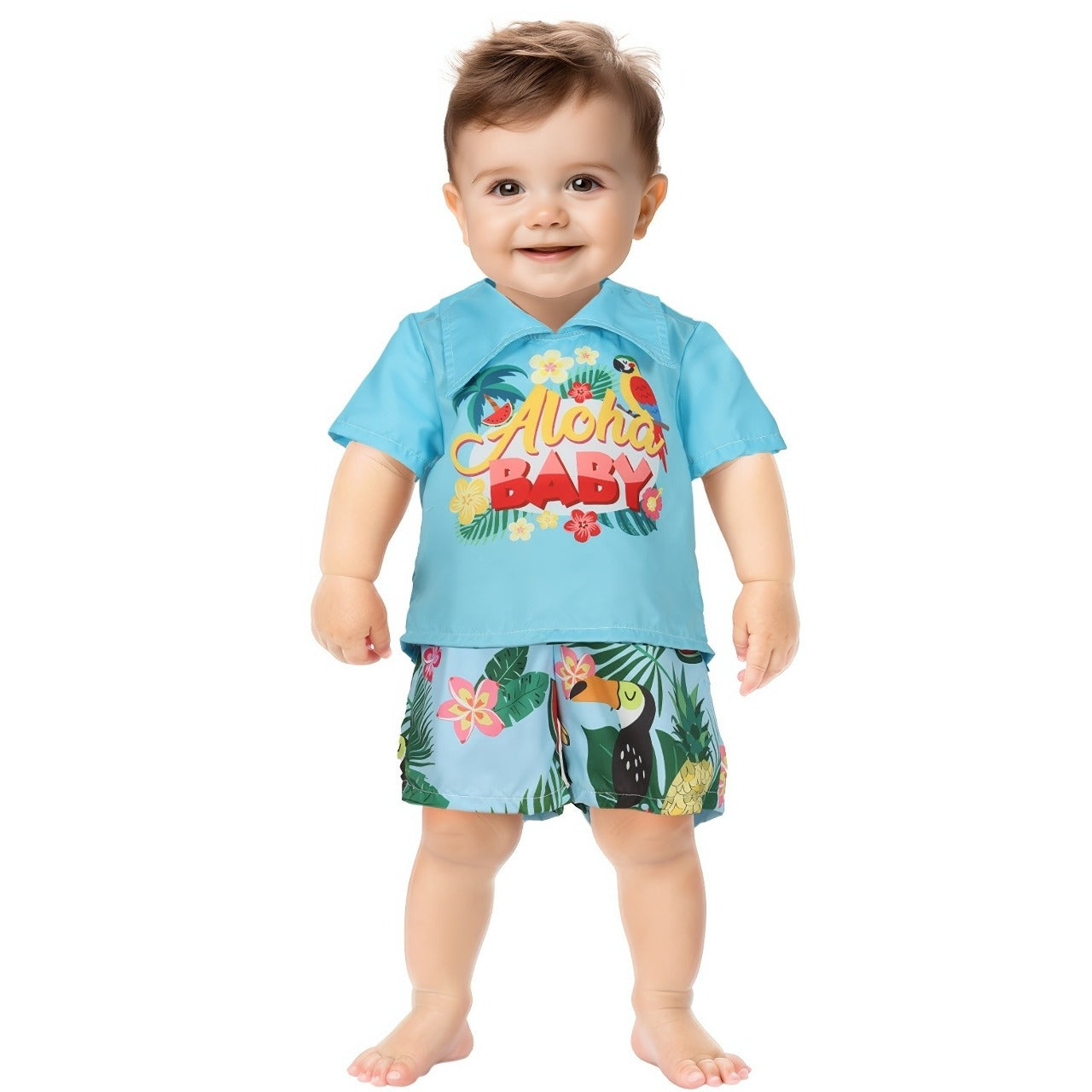 Tropisches Hawaii-Kostüm für Baby