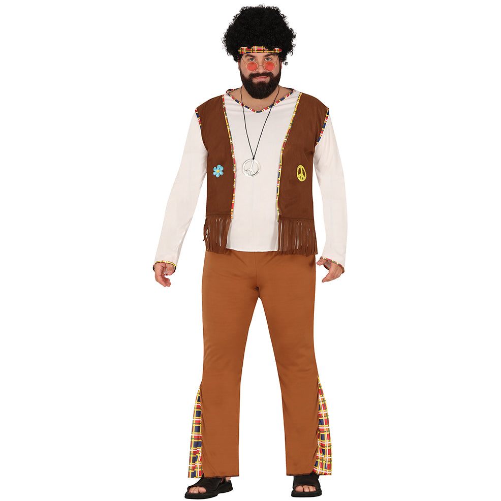 Hippie-Blumenkostüm für Herren