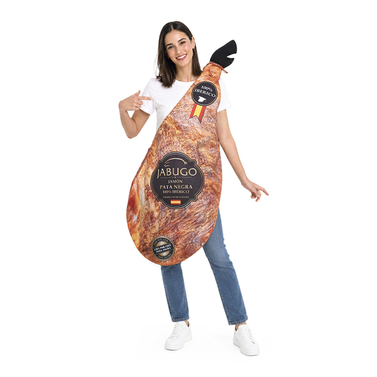 Pata-Negra-Schinken-Kostüm eco für Erwachsene