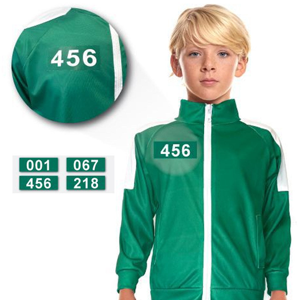 Squid Game Grüner Spieler Kostüm für Kinder