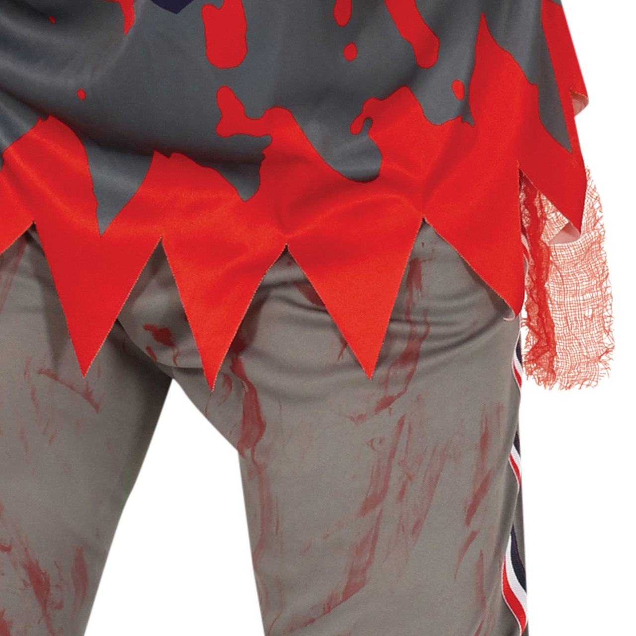 Rugby-Zombie-Brains-Spieler-Kostüm für Herren