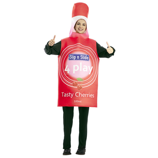 Kirsch-Gleitgel Kostüm für Erwachsene