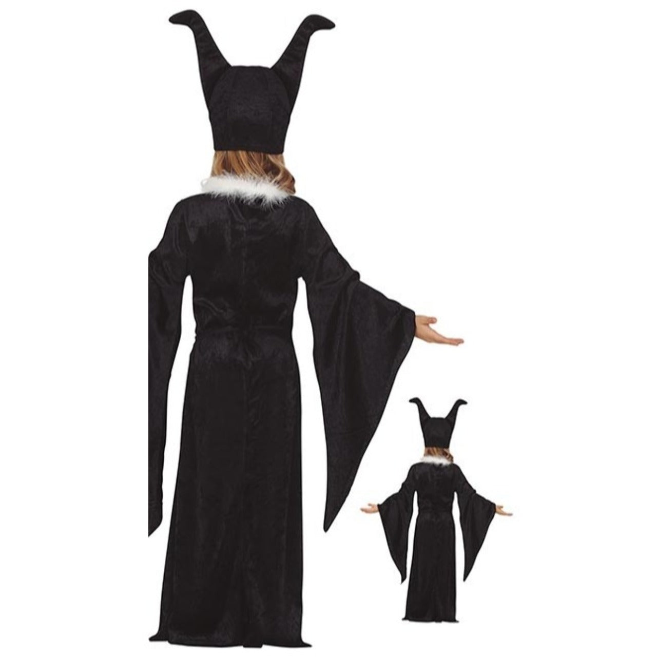 Maleficent Zauberin Eco-Kostüm für Mädchen