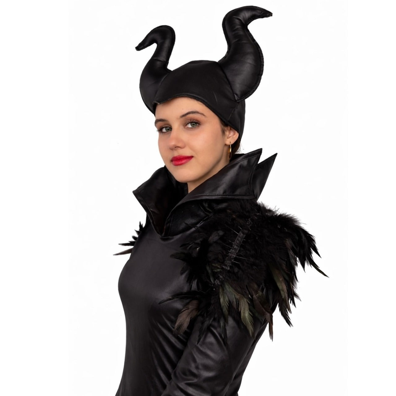 Maleficent-Federkostüm für Damen