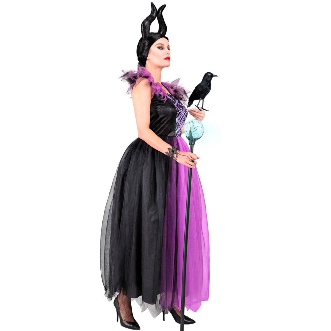 Maleficent-Tüll Kostüm für Damen