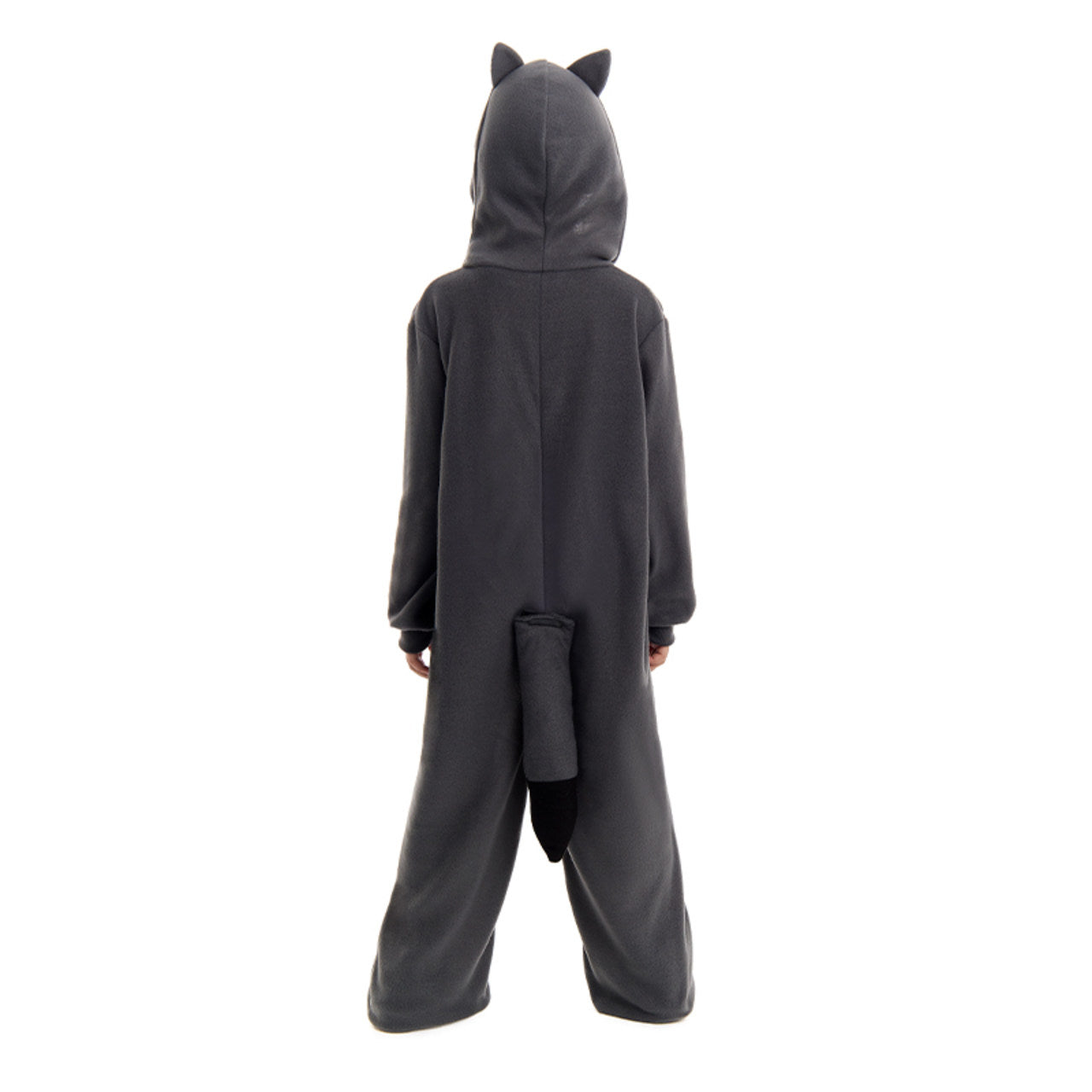 Graues Waschbär Kostüm für Kinder
