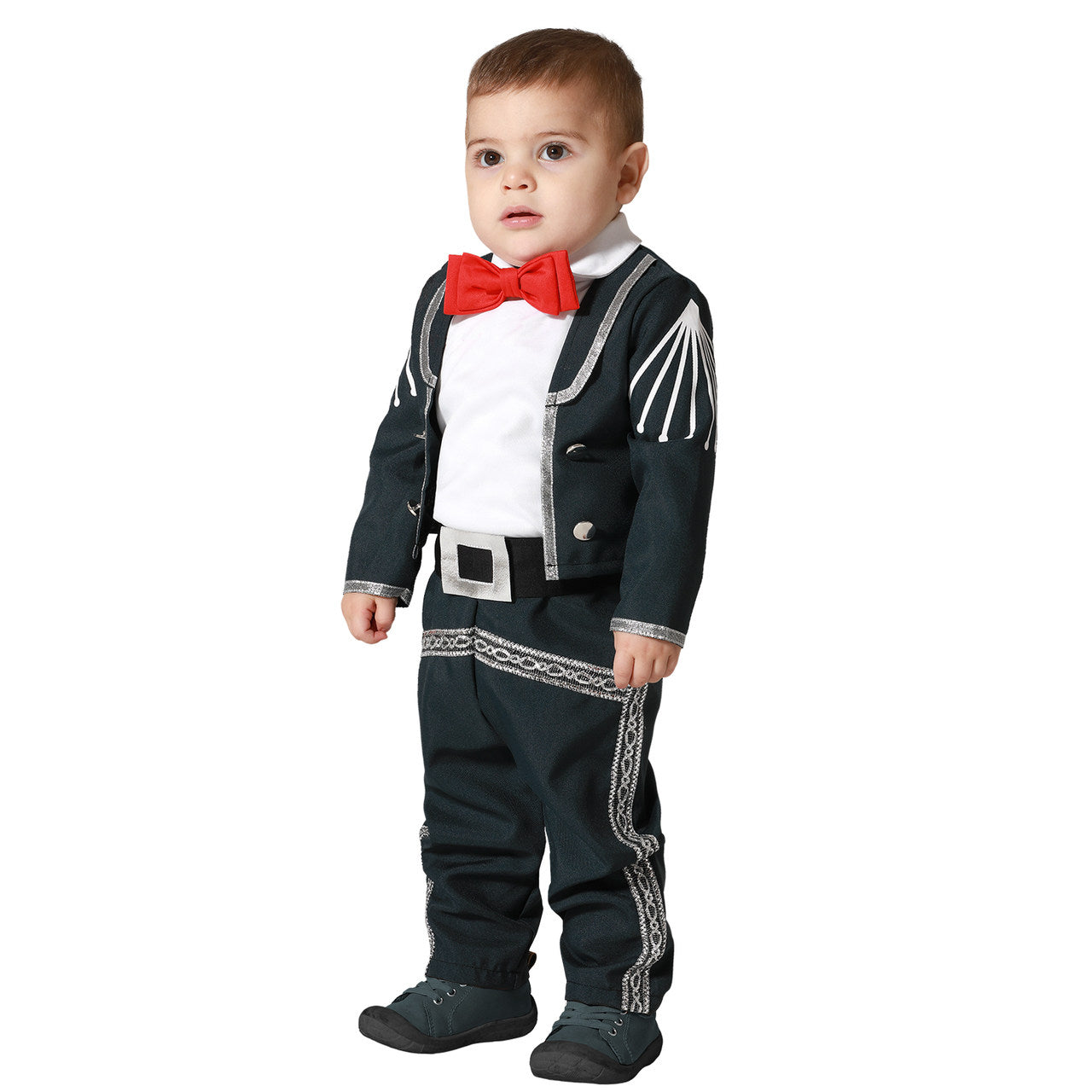Schwarzes Mariachi-Kostüm für Babys