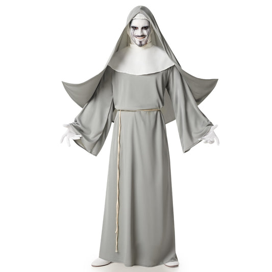 Graues Nonnenkostüm für Herren