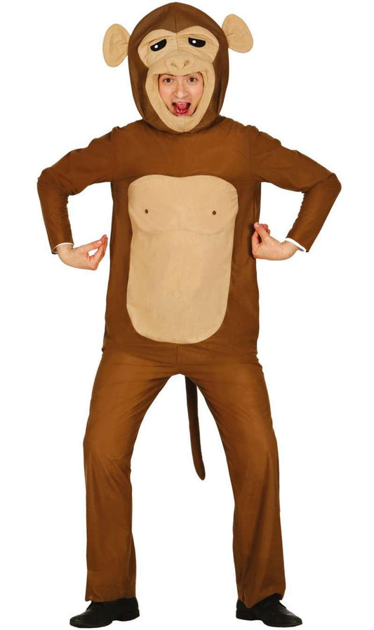 Macaco Affe Kostüm für Erwachsene