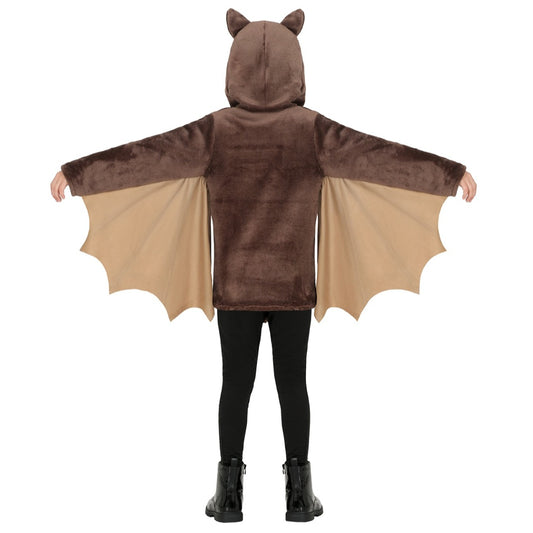 Braunes Fledermaus-Kostüm für Kinder