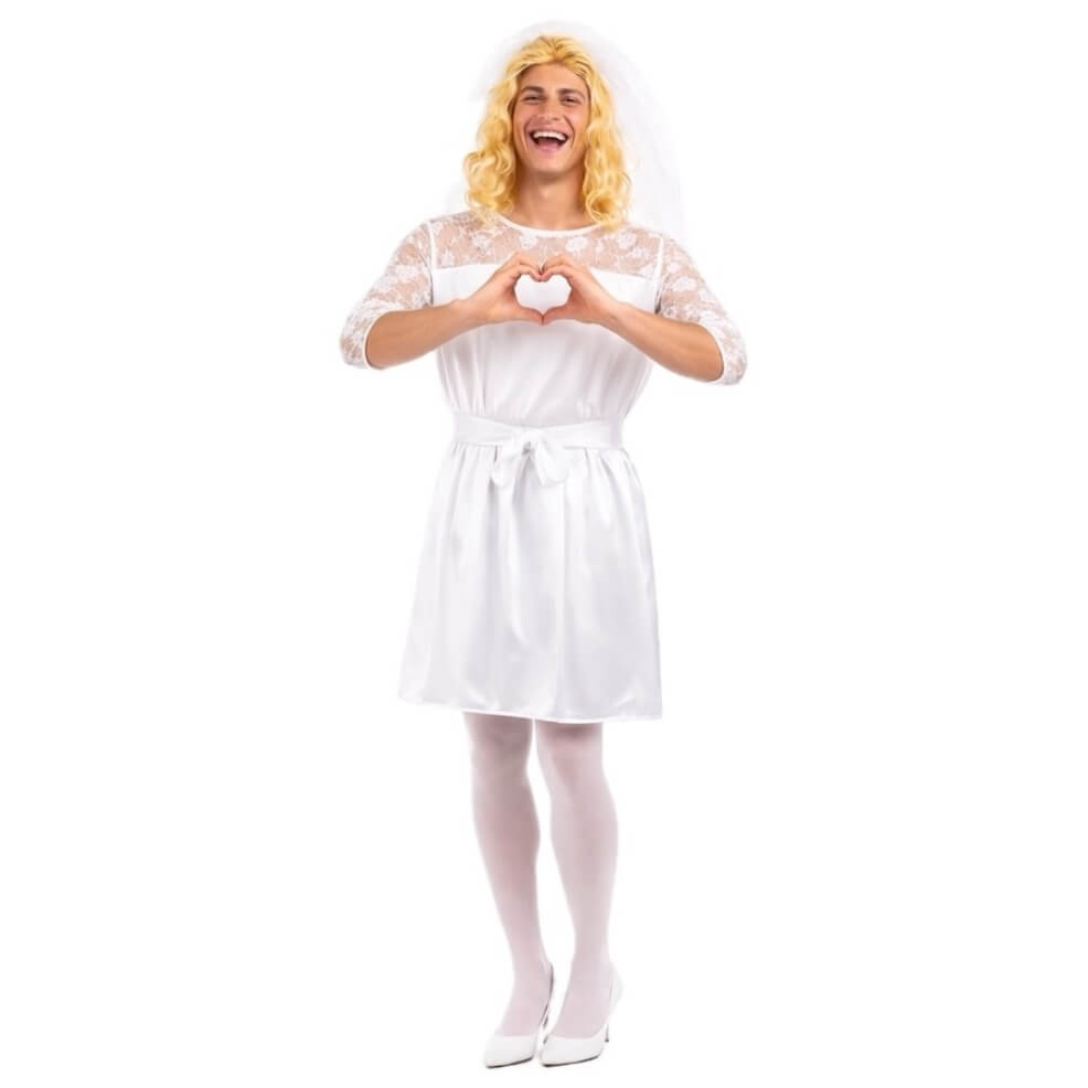 Braut Spitze Kostüm für Herren