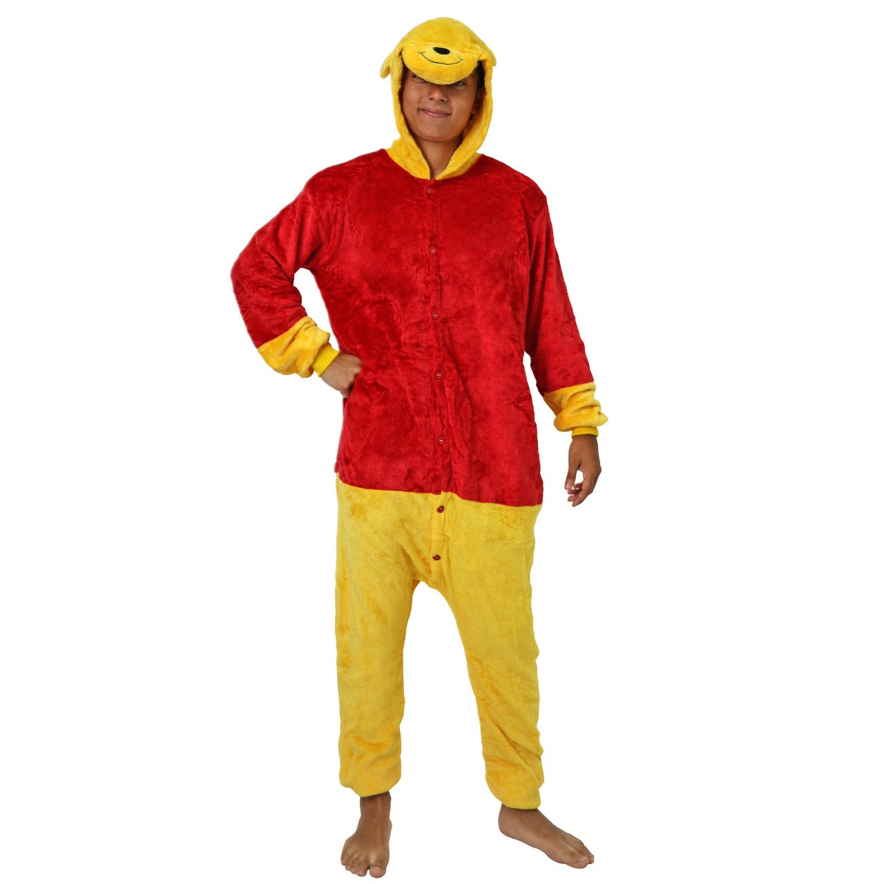 Winnie Bär Kostüm für Erwachsene
