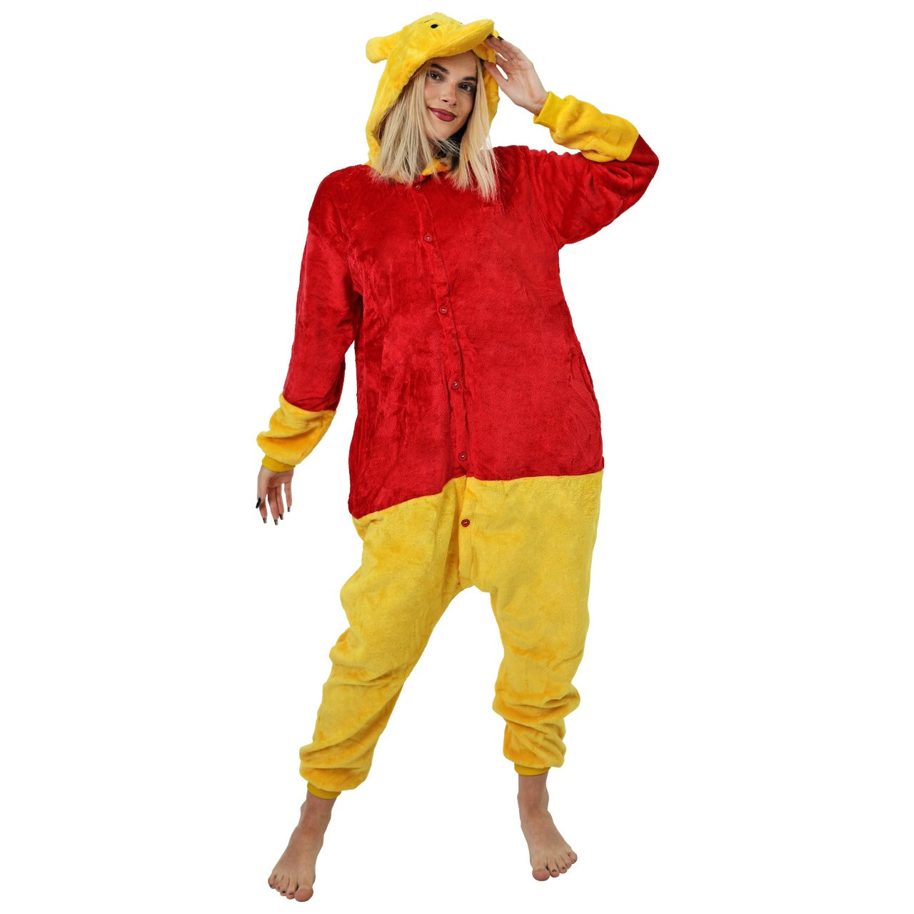 Winnie Bär Kostüm für Erwachsene