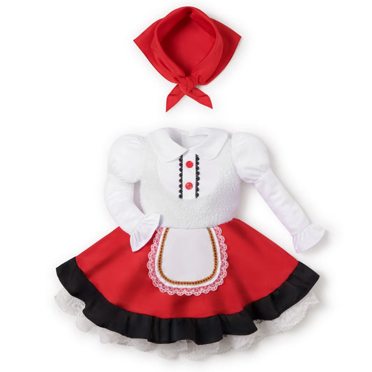 Traditionelles Schäferin Kostüm für Babys