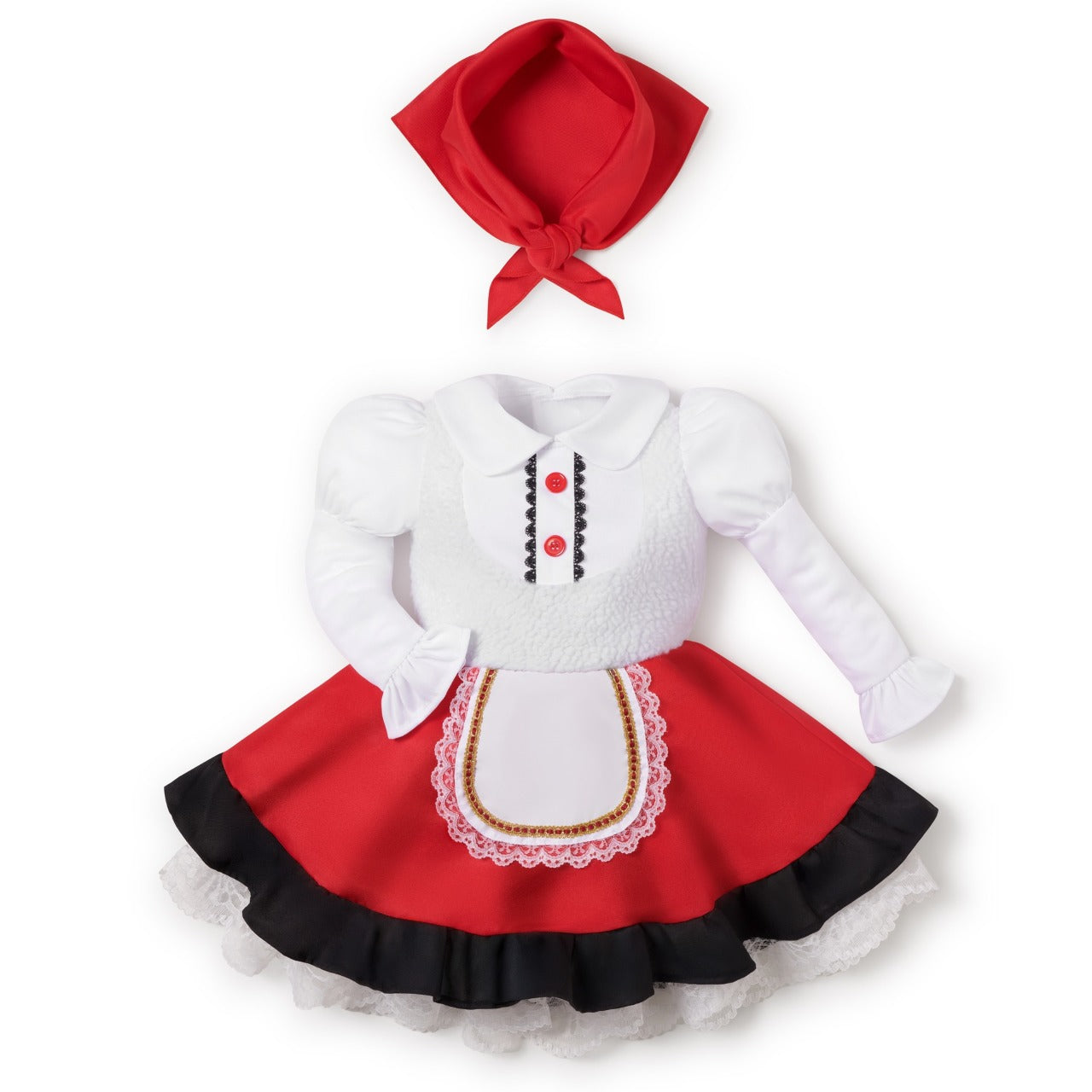 Traditionelles Schäferin Kostüm für Babys