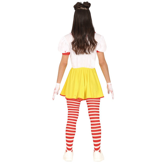 Burger-Clown-Kostüm für Teenager