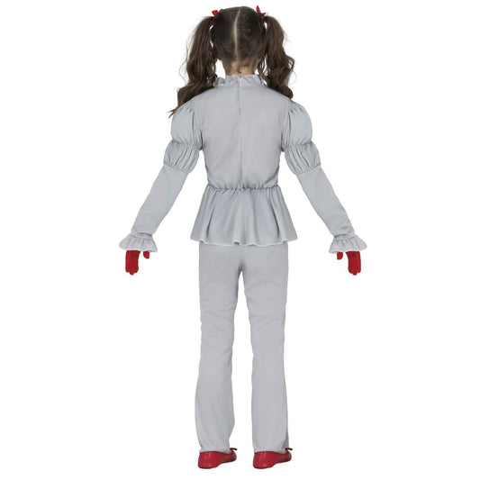 Blutiges It-Clowngirl-Kostüm für Mädchen