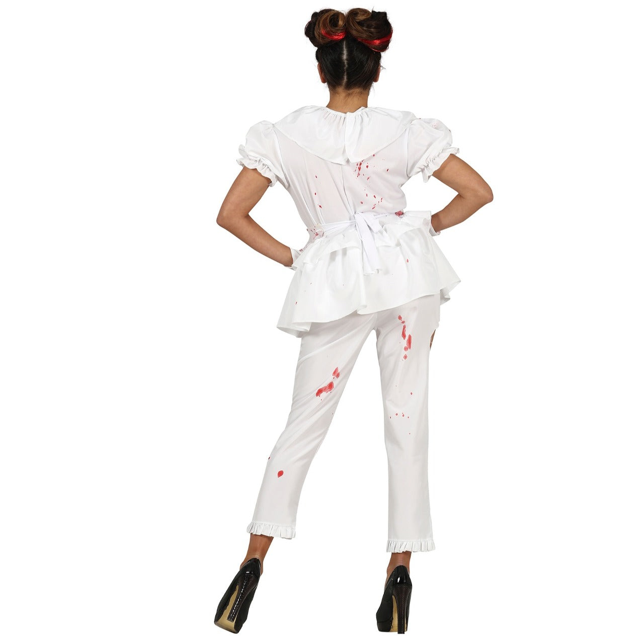 Blutiger Clown Kostüm für Damen