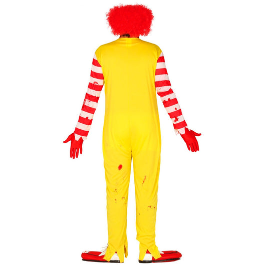 Burger-Clown-Kostüm für Herren