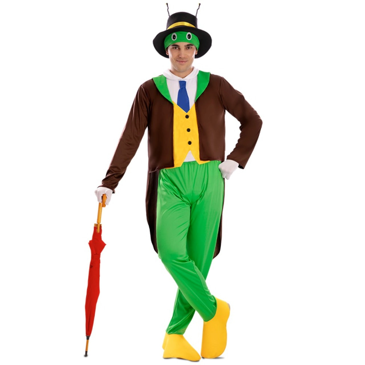 Lustiges Jiminy Cricket Kostüm für Herren