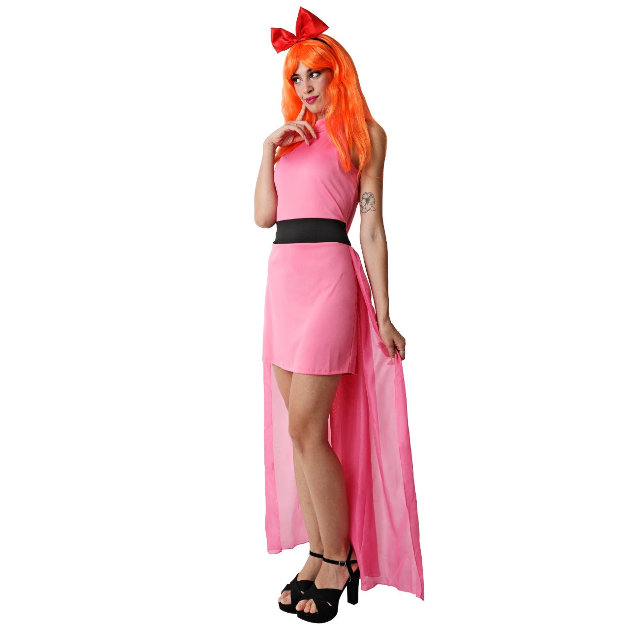 Powerpuff Girl-Blütenblatt-Kostüm für Damen