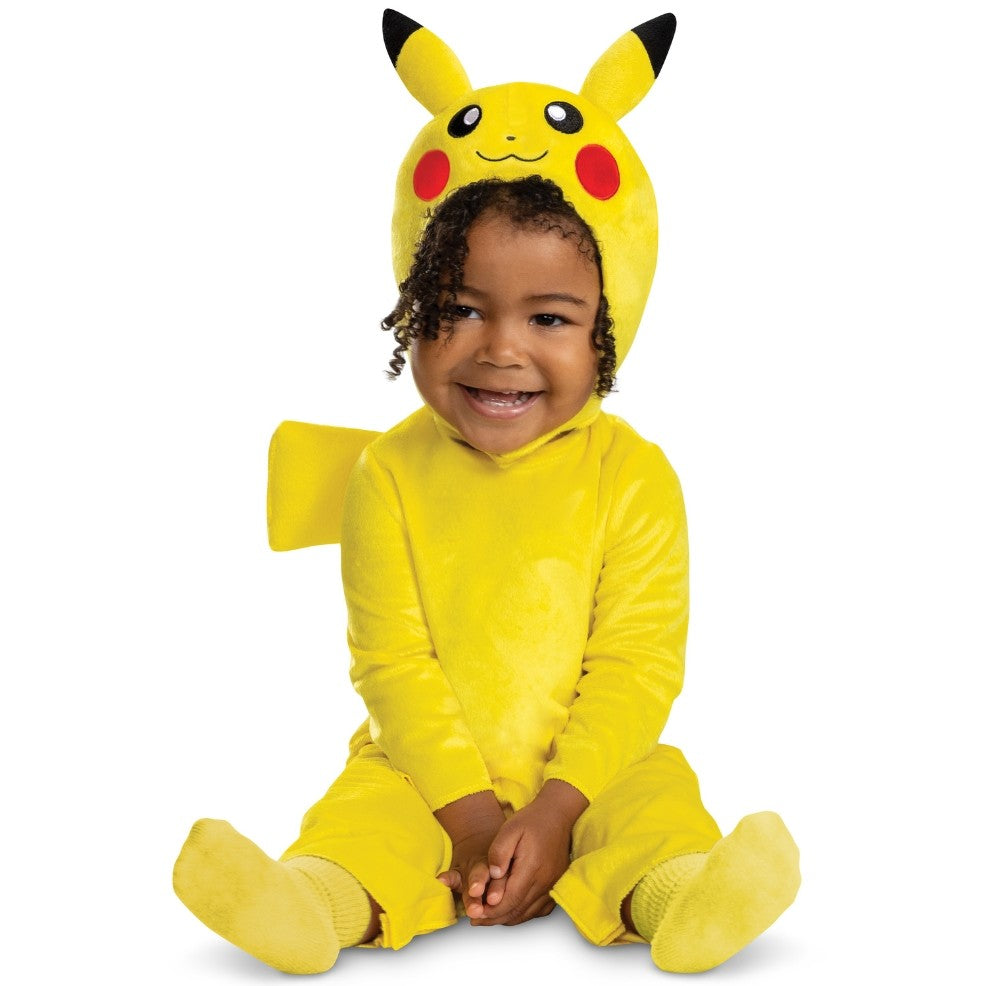 Pikachu-Pokemon™-Klassiker-Kostüm für Baby