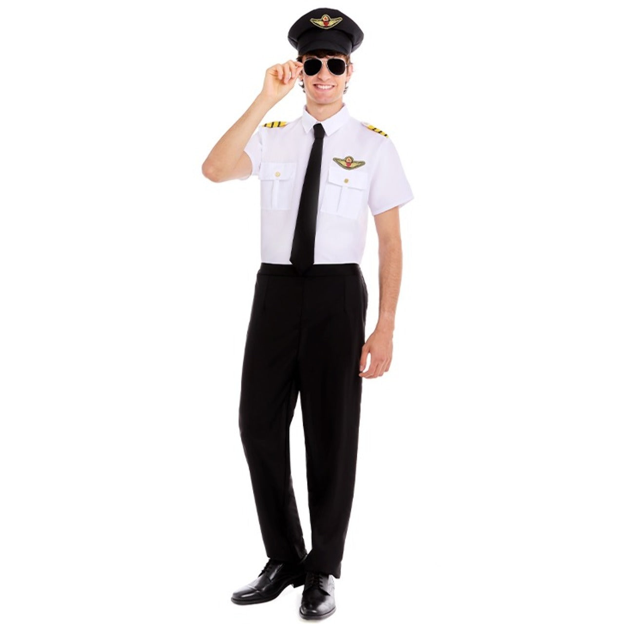 Klassisches Pilotenkostüm für Herren