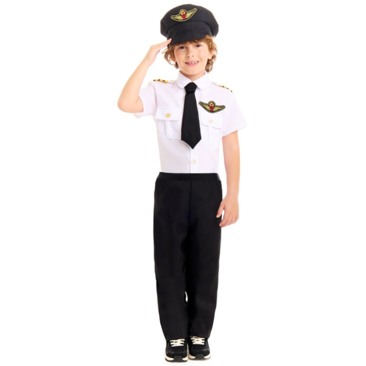 Flugzeugpiloten Kostüm für Kinder