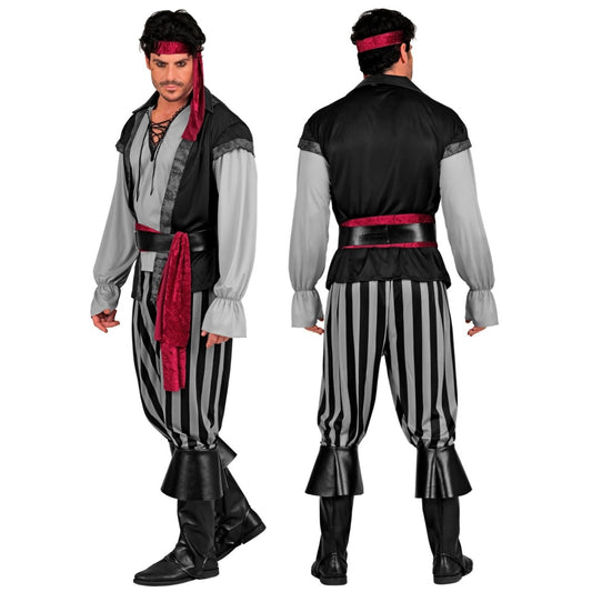 Pirat-Schärpe Kostüm für Herren