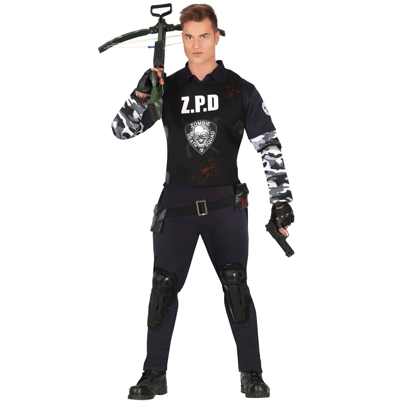 Zombie-Polizist-Kostüm für Herren