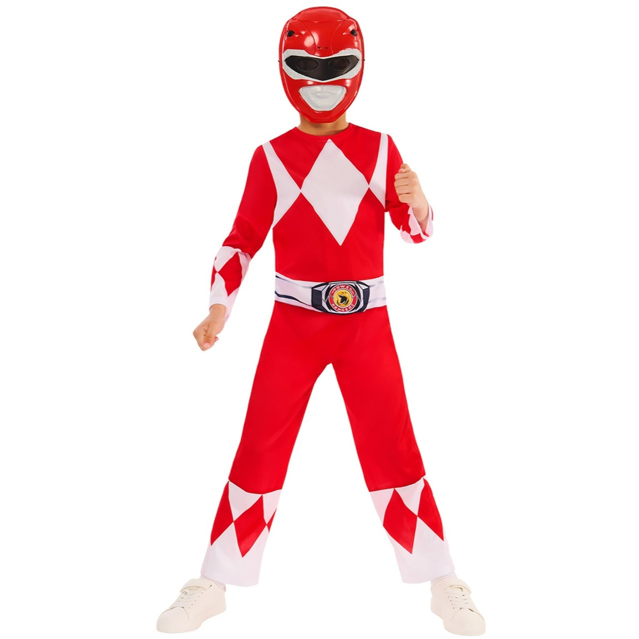 Rotes Power Ranger™ Kostüm für Jungen