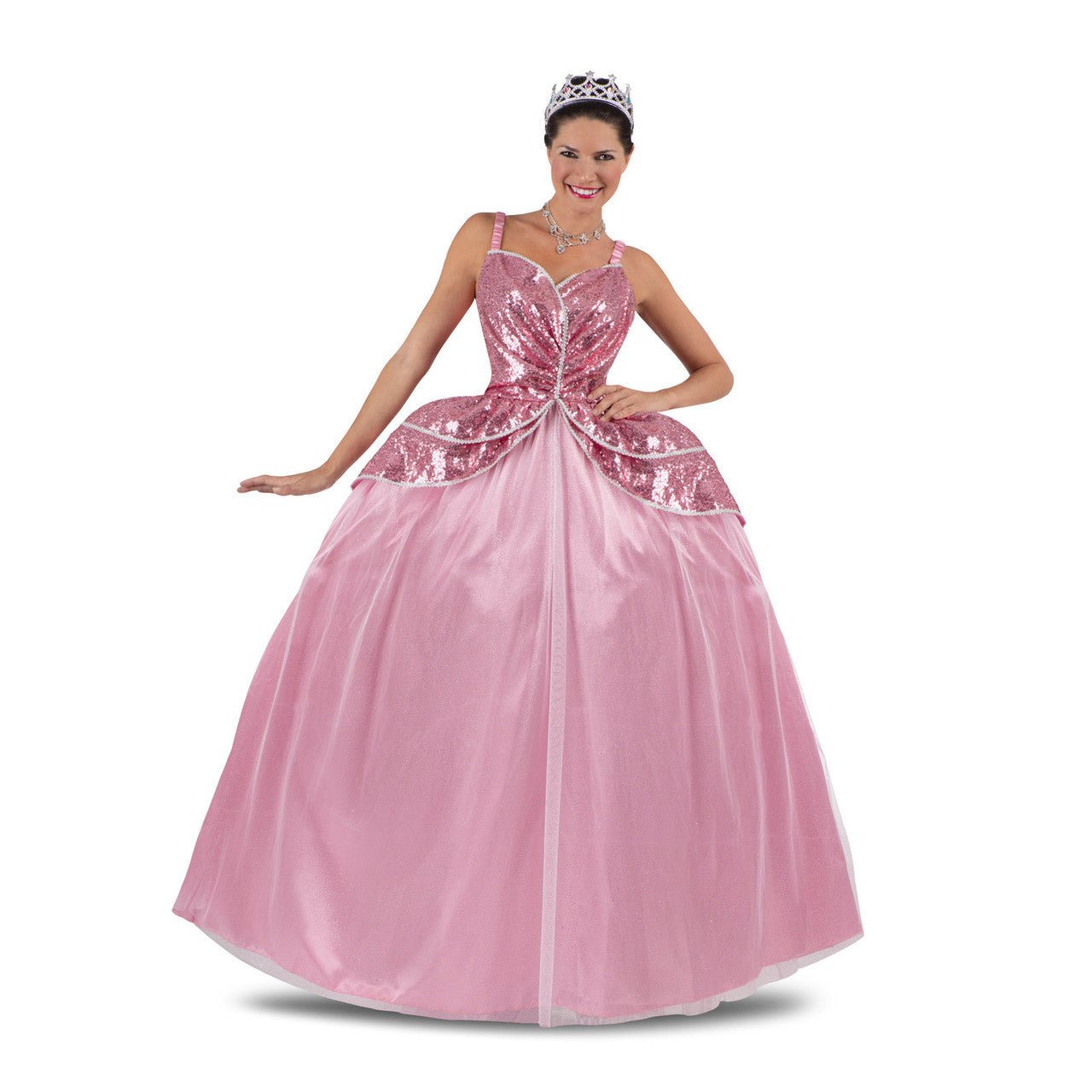 Prinzessin Glinda Deluxe Kostüm für Damen