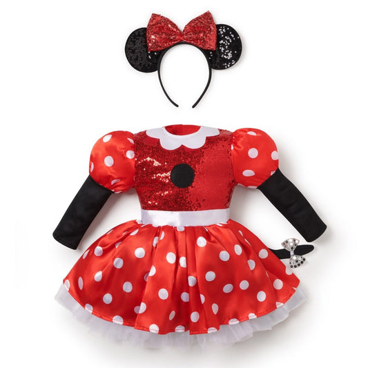 Minnie-Maus-Mäuschen-Kostüm für Babys