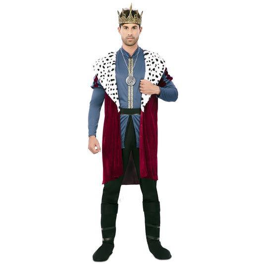 Mittelalter-König Deluxe Kostüm für Herren