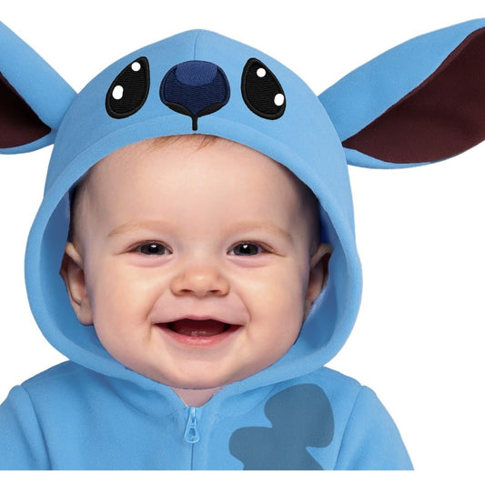 Blaues Stitch-Kostüm für Babys